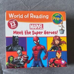 Marvel Meet the Super Heroes! - Red, Blue, Yellow